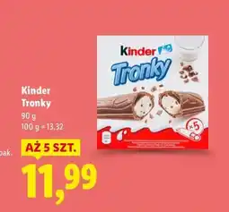 Lidl Kinder Trony oferta