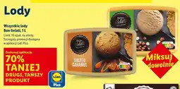 Lidl Bon Gelati Lody 1L (wszystkie smaki) oferta