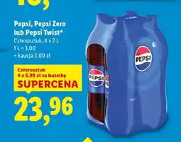 Lidl Pepsi, Pepsi Zero lub Pepsi Twist oferta