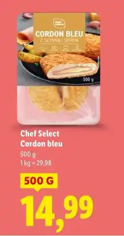 Lidl Chef Select Cordon bleu oferta