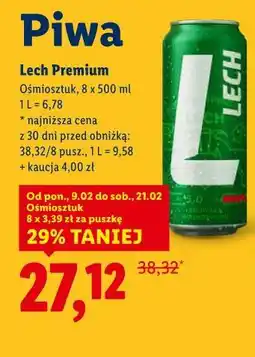 Lidl Lech Premium oferta