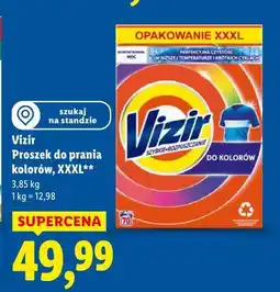 Lidl Vizir Proszek do prania kolorów XXXL oferta