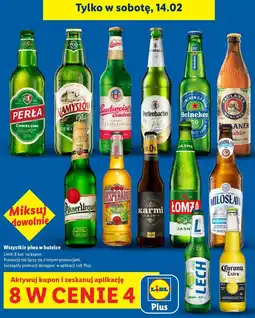Lidl Wszystkie piwa w butelce oferta