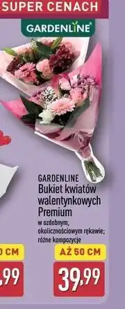 ALDI GARDENLINE Bukiet kwiatów walentynkowych Premium (Bouquet of Valentine’s Day Flowers Premium) oferta