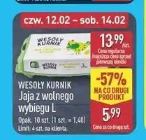 ALDI WESOŁY KURNIK Jaja z wolnego wybiegu oferta