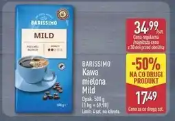 ALDI BARISSIMO Kawa mielona Mild oferta