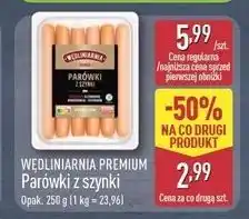 ALDI Parówki z szynki oferta