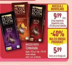 ALDI MOSER ROTH Czekolada oferta