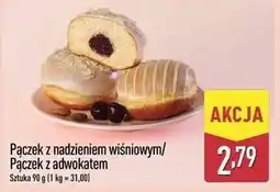 ALDI Pączek z nadzieniem wiśniowym / Pączek z adwokatem oferta