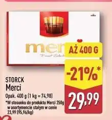 ALDI STORCK Merci oferta