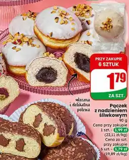 Dino Pączek z nadzieniem śliwkowym Piekarnia Gwóźdź oferta