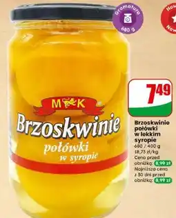 Dino Brzoskwinie w lekkim syropie oferta