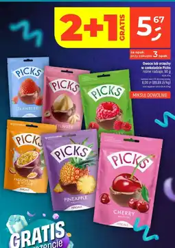 Dealz Owoce w czekoladzie Picks oferta