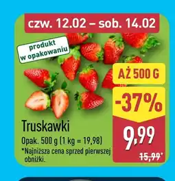 ALDI Truskawki oferta