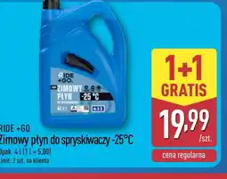 ALDI Płyn do spryskiwaczy zimowy Ride + Go oferta