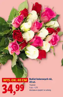 Lidl Bukiet róż Ok oferta