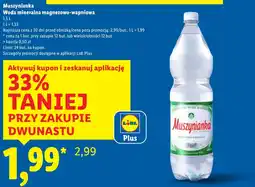 Lidl Woda mineralna Muszynianka oferta
