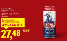 Lidl Piwo Harnaś oferta