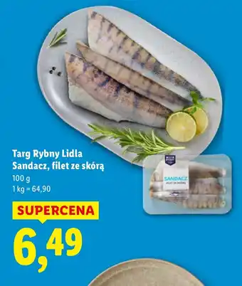Lidl Sandacz Targ rybny Lidla oferta