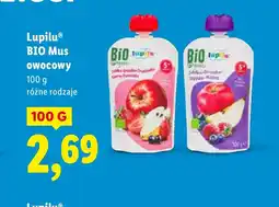 Lidl Mus owocowy Lupilu oferta