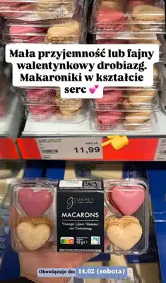 ALDI Makaroniki w kształcie serc oferta
