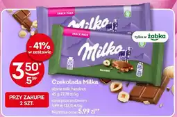 Żabka Czekolada alpine milk, hazelnut oferta