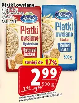 Prim Market Płatki owsiane błyskawiczne, koraliusz oferta