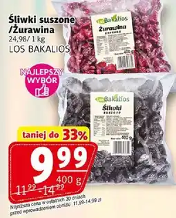 Prim Market Śliwki suszone/żurawina oferta