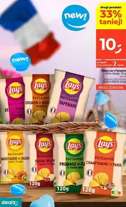 Dealz Chipsy sel et vinagron Lay's Paysanne oferta