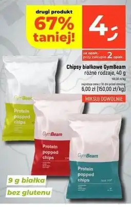 Dealz Chipsy solone Gymbeam oferta