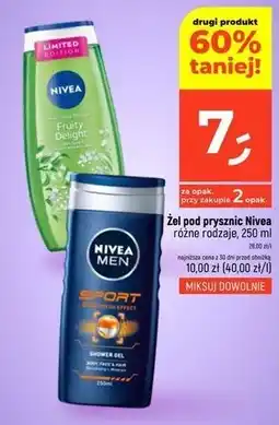 Dealz Żel pod prysznic fruity delight Nivea oferta