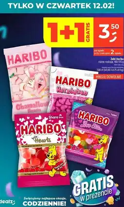 Dealz Pianki w kształcie serduszek Haribo Chamallows Hearts oferta