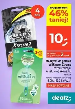 Dealz Maszynka do golenia sensitive Wilkinson My Intuition Comfort oferta
