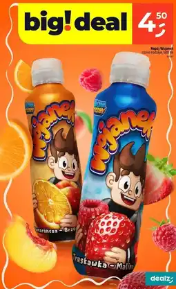 Dealz Napój truskawka-malina Wojanek oferta