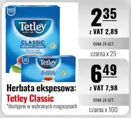 Eurocash Herbata ekspesowa: Tetley Classic oferta