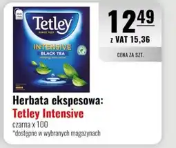 Eurocash Herbata ekspesowa: Tetley Intensive oferta