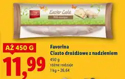 Lidl Ciasto drożdżowe z nadzieniem oferta