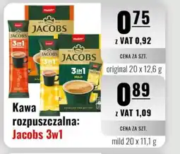 Eurocash Kawa rozpuszczalna: Jacobs 3w1 mild oferta