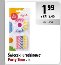 Eurocash Świeczki urodzinowe: Party Time oferta