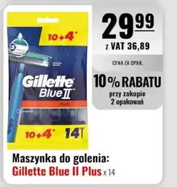 Eurocash Maszynka do golenia: Gillette Blue II Plus x 14 oferta