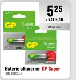 Eurocash Baterie alkaiczne: GP Super oferta