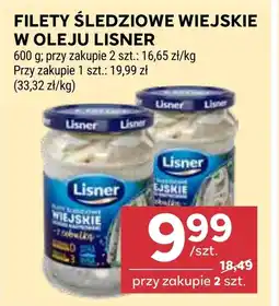 Stokrotka Market Filety śledziowe Lisner oferta