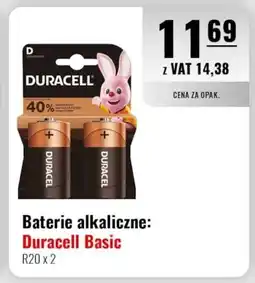 Eurocash Baterie alkaliczne: Duracell Basic oferta