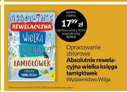 Empik Absolutnie rewelacyjna wielka księga łamigłówek Wilga oferta