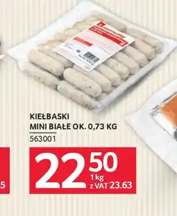 Selgros Kiełbaski mini białe oferta
