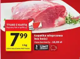 Intermarche Lopatka wieprzowa bez kości oferta