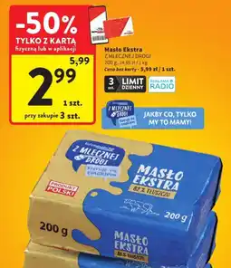 Intermarche Masło Ekstra Z Mlecznej Drogi oferta