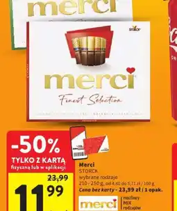 Intermarche Merci czekoladki oferta