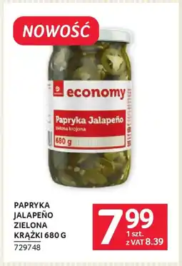 Selgros Papryka jalapeño zielona krążki oferta