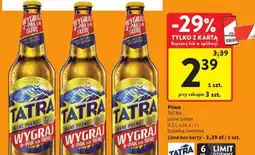 Intermarche Piwo Tatra oferta